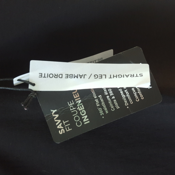 $40 Penningtons 22P Savvy Fit Straight Leg Black Trousers - Picture 2 of 9